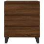 Aparador madera contrachapada marrón roble 60x35x70 cm de vidaXL, Aparadores - Ref: Foro24-827195, Precio: 59,70 €, Descuento: %