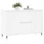 Weißes Sideboard aus Holzwerkstoff, 104 x 35 x 70 cm von vidaXL, Sideboards - Ref: Foro24-827196, Preis: 100,70 €, Rabatt: %