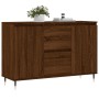 Oak brown engineered wood sideboard 104x35x70 cm by vidaXL, Sideboards - Ref: Foro24-827203, Price: 106,12 €, Discount: %