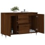 Oak brown engineered wood sideboard 104x35x70 cm by vidaXL, Sideboards - Ref: Foro24-827203, Price: 106,12 €, Discount: %