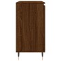 Oak brown engineered wood sideboard 104x35x70 cm by vidaXL, Sideboards - Ref: Foro24-827203, Price: 106,12 €, Discount: %