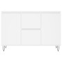 White engineered wood sideboard 104x35x70 cm by vidaXL, Sideboards - Ref: Foro24-827204, Price: 93,91 €, Discount: %