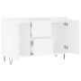 White engineered wood sideboard 104x35x70 cm by vidaXL, Sideboards - Ref: Foro24-827204, Price: 93,91 €, Discount: %