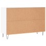 Aparador de madera de ingeniería blanco 104x35x70 cm de vidaXL, Aparadores - Ref: Foro24-827204, Precio: 93,91 €, Descuento: %