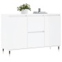 Hochglanzweißes Sideboard aus Holzwerkstoff, 104 x 35 x 70 cm von vidaXL, Sideboards - Ref: Foro24-827198, Preis: 106,72 €, R...