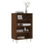 Aparador alto madera de ingeniería marrón roble 57x35x90 cm de vidaXL, Aparadores - Ref: Foro24-827235, Precio: 55,95 €, Desc...