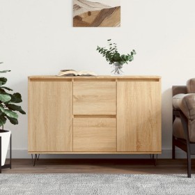 Sonoma Oak Engineered Wood Sideboard 104x35x70 cm by vidaXL, Sideboards - Ref: Foro24-827207, Price: 83,54 €, Discount: %