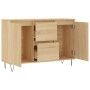 Aparador de madera de ingeniería roble Sonoma 104x35x70 cm de vidaXL, Aparadores - Ref: Foro24-827207, Precio: 83,54 €, Descu...