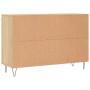 Aparador de madera de ingeniería roble Sonoma 104x35x70 cm de vidaXL, Aparadores - Ref: Foro24-827207, Precio: 83,54 €, Descu...