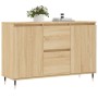 Sonoma Oak Engineered Wood Sideboard 104x35x70 cm by vidaXL, Sideboards - Ref: Foro24-827199, Price: 97,70 €, Discount: %