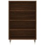 Aparador alto madera de ingeniería marrón roble 57x35x90 cm de vidaXL, Aparadores - Ref: Foro24-827227, Precio: 67,99 €, Desc...