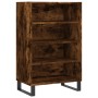 Aparador alto madera de ingeniería roble ahumado 57x35x90 cm de vidaXL, Aparadores - Ref: Foro24-827241, Precio: 73,29 €, Des...