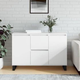 White engineered wood sideboard 104x35x70 cm by vidaXL, Sideboards - Ref: Foro24-827212, Price: 110,82 €, Discount: %