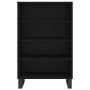 Aparador alto madera de ingeniería negro 57x35x90 cm de vidaXL, Aparadores - Ref: Foro24-827237, Precio: 61,23 €, Descuento: %