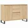 Aparador de madera de ingeniería roble Sonoma 104x35x70 cm de vidaXL, Aparadores - Ref: Foro24-827215, Precio: 99,89 €, Descu...