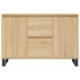 Aparador de madera de ingeniería roble Sonoma 104x35x70 cm de vidaXL, Aparadores - Ref: Foro24-827215, Precio: 99,89 €, Descu...