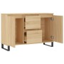 Aparador de madera de ingeniería roble Sonoma 104x35x70 cm de vidaXL, Aparadores - Ref: Foro24-827215, Precio: 99,89 €, Descu...