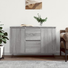 Aparador de madera de ingeniería gris Sonoma 104x35x70 cm de vidaXL, Aparadores - Ref: Foro24-827210, Precio: 91,67 €, Descue...