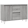 Aparador de madera de ingeniería gris Sonoma 104x35x70 cm de vidaXL, Aparadores - Ref: Foro24-827210, Precio: 86,81 €, Descue...