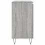 Aparador de madera de ingeniería gris Sonoma 104x35x70 cm de vidaXL, Aparadores - Ref: Foro24-827210, Precio: 86,81 €, Descue...