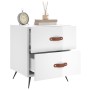 Nightstand 2 pcs glossy white engineered wood 40x35x47.5cm by vidaXL, Nightstands - Ref: Foro24-827249, Price: 63,09 €, Disco...