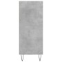 Concrete gray engineered wood tall sideboard 57x35x90 cm by vidaXL, Sideboards - Ref: Foro24-827232, Price: 51,67 €, Discount: %