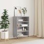 Tall Sonoma gray engineered wood sideboard 57x35x90 cm by vidaXL, Sideboards - Ref: Foro24-827226, Price: 40,90 €, Discount: %