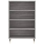 Tall Sonoma gray engineered wood sideboard 57x35x90 cm by vidaXL, Sideboards - Ref: Foro24-827226, Price: 40,90 €, Discount: %