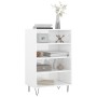 High glossy white engineered wood sideboard 57x35x90 cm by vidaXL, Sideboards - Ref: Foro24-827230, Price: 56,75 €, Discount: %