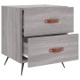 Nightstands 2 pcs Sonoma gray engineered wood 40x35x47.5 cm by vidaXL, Nightstands - Ref: Foro24-827257, Price: 57,99 €, Disc...