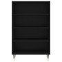 Aparador alto madera de ingeniería negro 57x35x90 cm de vidaXL, Aparadores - Ref: Foro24-827221, Precio: 55,31 €, Descuento: %