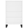 High white engineered wood sideboard 57x35x90 cm by vidaXL, Sideboards - Ref: Foro24-827236, Price: 61,99 €, Discount: %