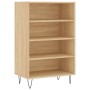 Aparador alto madera de ingeniería roble Sonoma 57x35x90 cm de vidaXL, Aparadores - Ref: Foro24-827231, Precio: 55,94 €, Desc...