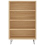 Aparador alto madera de ingeniería roble Sonoma 57x35x90 cm de vidaXL, Aparadores - Ref: Foro24-827231, Precio: 55,94 €, Desc...