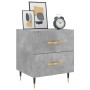 Concrete gray engineered wood bedside table 40x35x47.5 cm by vidaXL, Nightstands - Ref: Foro24-827268, Price: 32,36 €, Discou...