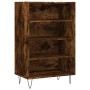 Tall smoked oak engineered wood sideboard 57x35x90 cm by vidaXL, Sideboards - Ref: Foro24-827233, Price: 42,93 €, Discount: %