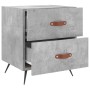 Nightstand 2 pcs concrete gray engineered wood 40x35x47.5cm by vidaXL, Nightstands - Ref: Foro24-827253, Price: 61,66 €, Disc...