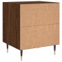 Brown oak engineered wood bedside table 40x35x47.5 cm by vidaXL, Nightstands - Ref: Foro24-827274, Price: 33,31 €, Discount: %