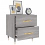 Bedside tables 2 units engineered wood gray Sonoma 40x35x47.5 cm by vidaXL, Nightstands - Ref: Foro24-827273, Price: 80,86 €,...