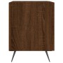 Mesita de noche madera de ingeniería marrón roble 40x35x47,5 cm de vidaXL, Mesitas de noche - Ref: Foro24-827258, Precio: 45,...