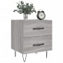 Nightstands 2 pcs Sonoma gray engineered wood 40x35x47.5 cm by vidaXL, Nightstands - Ref: Foro24-827305, Price: 78,55 €, Disc...