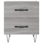 Nightstands 2 pcs Sonoma gray engineered wood 40x35x47.5 cm by vidaXL, Nightstands - Ref: Foro24-827305, Price: 78,55 €, Disc...