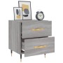 Sonoma gray engineered wood bedside table 40x35x47.5 cm by vidaXL, Nightstands - Ref: Foro24-827272, Price: 56,14 €, Discount: %