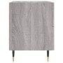 Sonoma gray engineered wood bedside table 40x35x47.5 cm by vidaXL, Nightstands - Ref: Foro24-827272, Price: 56,14 €, Discount: %