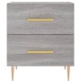 Sonoma gray engineered wood bedside table 40x35x47.5 cm by vidaXL, Nightstands - Ref: Foro24-827288, Price: 44,95 €, Discount: %