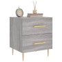 Nightstands 2 pcs Sonoma gray engineered wood 40x35x47.5 cm by vidaXL, Nightstands - Ref: Foro24-827289, Price: 100,44 €, Dis...