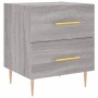 Nachttische 2 Stk. Sonomagraues Holzwerkstoff 40x35x47,5 cm von vidaXL, Nachttische - Ref: Foro24-827289, Preis: 100,44 €, Ra...