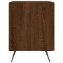 Bedside table 2 units engineered wood brown oak 40x35x47.5 cm by vidaXL, Nightstands - Ref: Foro24-827259, Price: 57,40 €, Di...