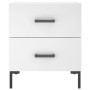 Nightstands 2 pcs engineered wood white 40x35x47.5 cm by vidaXL, Nightstands - Ref: Foro24-827309, Price: 93,21 €, Discount: %