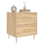 Nightstand 2 pcs engineered wood Sonoma oak 40x35x47.5 cm by vidaXL, Nightstands - Ref: Foro24-827283, Price: 97,21 €, Discou...